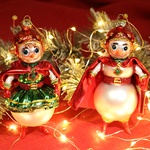 Скляний Супер Сніговик