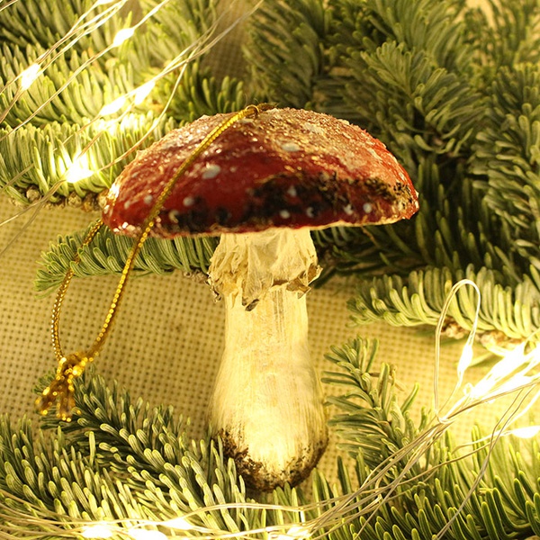 Christmas tree decoration "Mushroom"