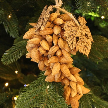 Bunch of almonds