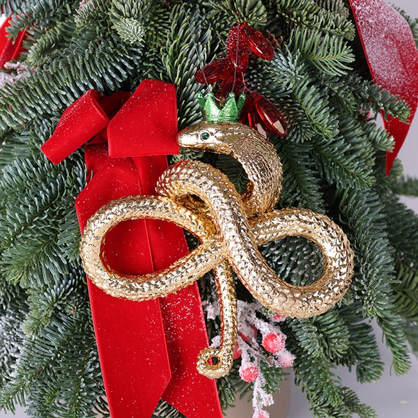 Pendant "Golden Snake"