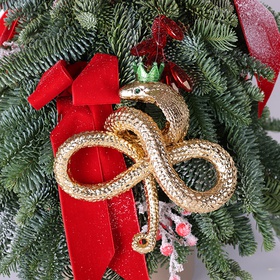 Pendant "Golden Snake"