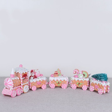 "Gingerbread Clay Train"