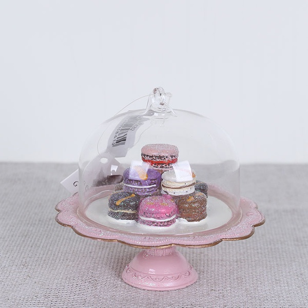 The Macaron on a Cake Stand