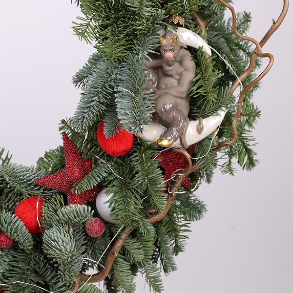 Christmas wreath "Night before Christmas"