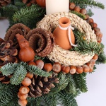Christmas wreath "Natural Harmony"