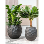 Planter Nathan James Balloon Pueter Champagne anthracite, L