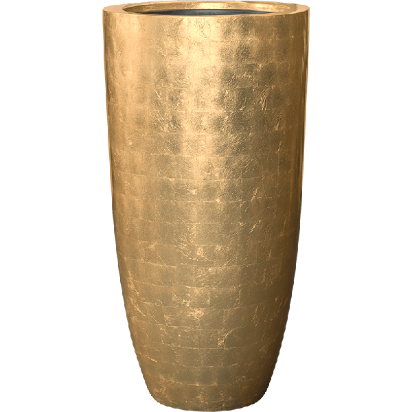 Кашпо Nieuwkoop Baq Metallic Partner золото глянец, XL