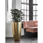 Кашпо Nieuwkoop Baq Metallic Partner золото глянец, XL