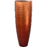 Кашпо Nieuwkoop Baq Metallic Partner медное матовое, L
