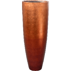 Planter Nieuwkoop Baq Metallic Partner matt copper, L