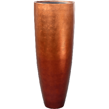 Кашпо Nieuwkoop Baq Metallic Partner мідне матове, L