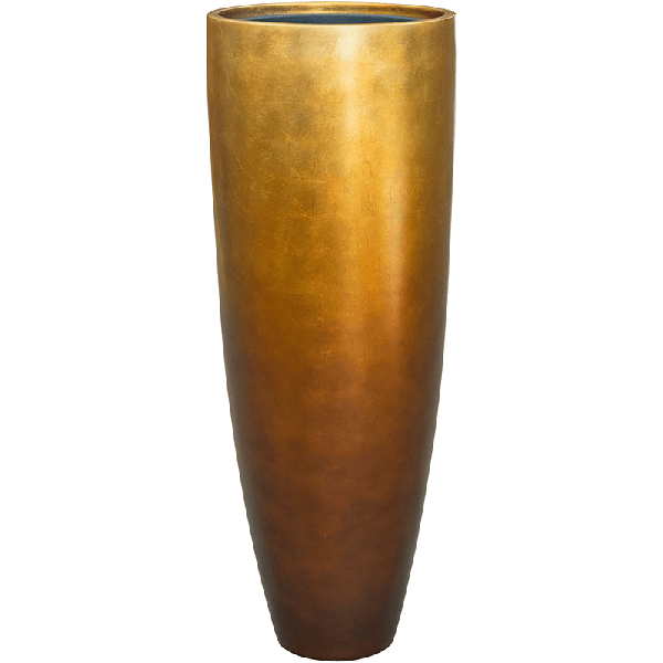 Planter Nieuwkoop Baq Metallic Partner matt honey, L