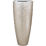 Кашпо Nieuwkoop Baq Metallic Partner шампань матовое, XL