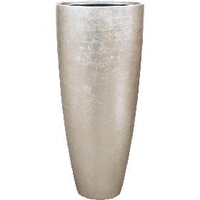 Planter Nieuwkoop Baq Metallic Partner matt light champagne, XL