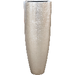 Кашпо Nieuwkoop Baq Metallic Partner шампань матовое, L