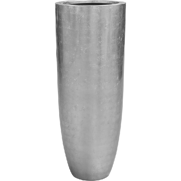 Кашпо Nieuwkoop Baq Metallic Partner серебро глянец, XXL