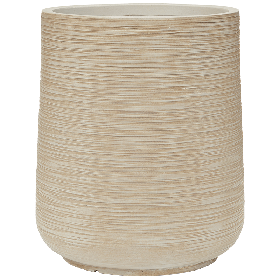 Planter Baq Dune  Darcy Beige, L