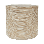 Planter Baq Dune Cylinder Beige, S
