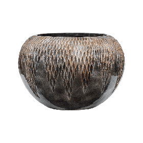 Кашпо Nieuwkoop Luxe Lite Universe Comet Bronze, S
