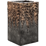 Planter Nieuwkoop Luxe Lite Universe Comet Square Bronze