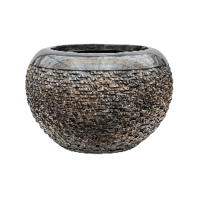 Кашпо Nieuwkoop Luxe Lite Universe Globe Bronze, Размер M