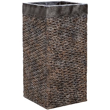 Planter  Nieuwkoop Baq Luxe Lite Universe Layer Square Bronze, L