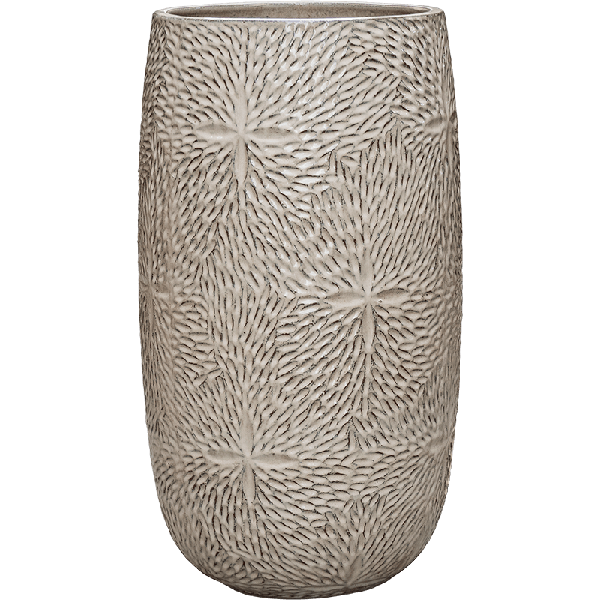 Кашпо Nieuwkoop Marly Vase Cream, Розмір L