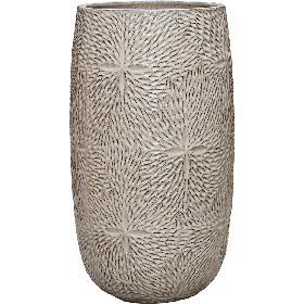 Planter Nieuwkoop Marly Vase Cream, L