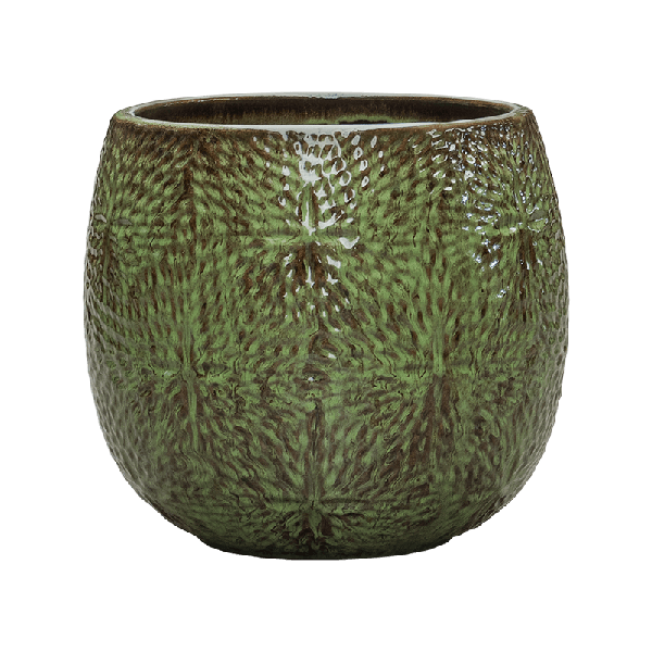 Planter Nieuwkoop Marly Pot Green, L