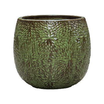 Planter Nieuwkoop Marly Pot Green, L