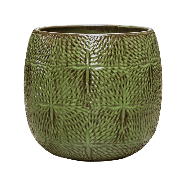 Кашпо Nieuwkoop Marly Pot Green, Размер XL