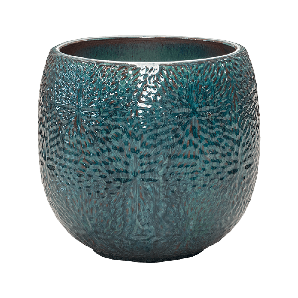 Кашпо Nieuwkoop Marly Pot Ocean Blue, Розмір L