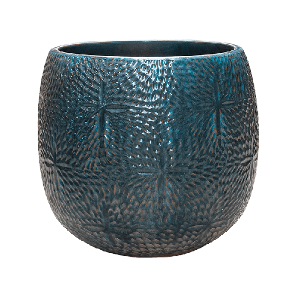 Кашпо Nieuwkoop Marly Pot Ocean Blue, Размер XL