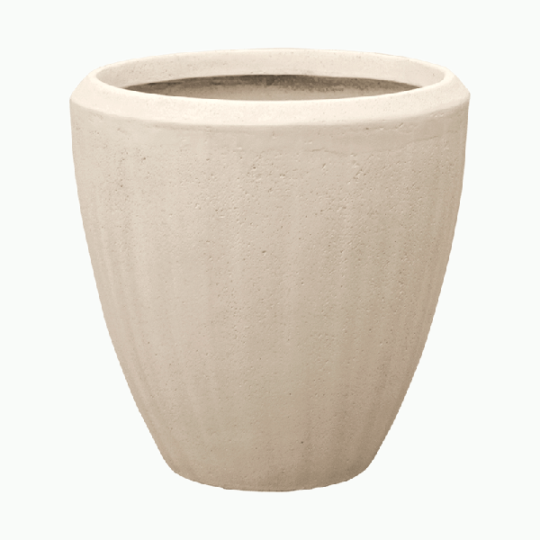 Кашпо Baq Polystone Plain  Couple Natural, Розмір S