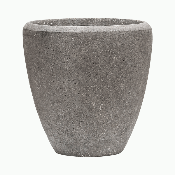 Кашпо Baq Polystone Plain Couple Grey, Размер S
