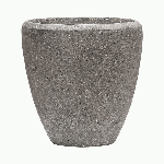 Кашпо Baq Polystone Plain Couple Grey, Размер S