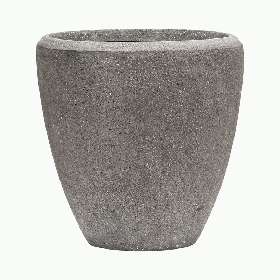 Кашпо Baq Polystone Plain Couple Grey, Размер S