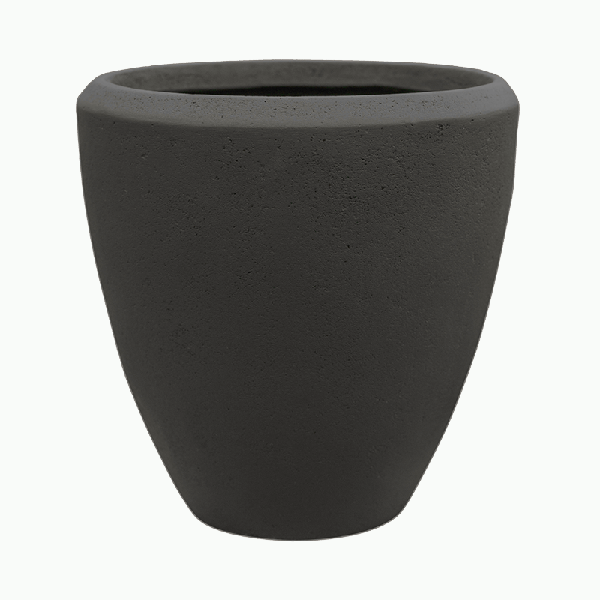 Кашпо Baq Polystone Plain Couple Smoke, Размер S