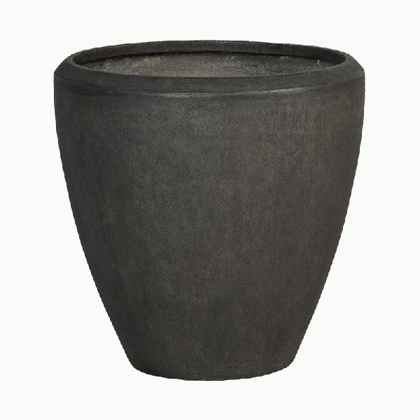 Planter Baq Polystone Plain Couple Smoke, XL