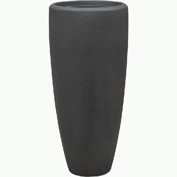 Кашпо Baq Polystone Plain  Partner smoke (с вкладышем), S