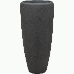 Кашпо Baq Polystone Plain  Partner smoke (с вкладышем), S
