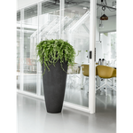 Кашпо Baq Polystone Plain  Partner smoke (з вкладишем), L