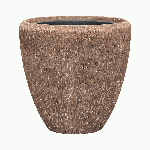 Planter Baq Polystone Rockwell Couple Rock (with liner), S