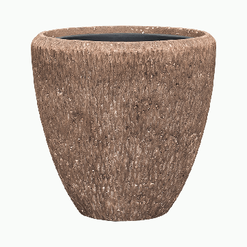 Кашпо Baq Polystone Rockwell Couple Rock (з вкладишем), S