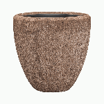 Кашпо Baq Polystone Rockwell Couple Rock (з вкладишем), M