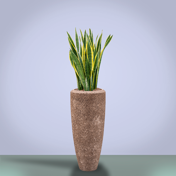 Planter Baq Polystone Rockwell Partner Rock (with liner), L