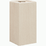 Кашпо Baq Polystone Plain Square natural, Размер М