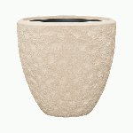 Кашпо Baq Polystone Rockwell Couple Natural (с вкладышем), M