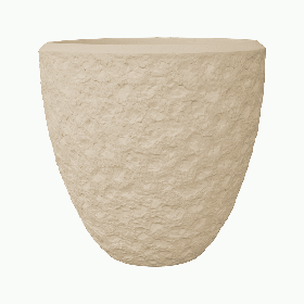 Planter Baq Polystone Rockwell Couple Natural, Size L