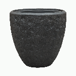 Planter Baq Polystone Rockwell Couple Smoke (with liner), M